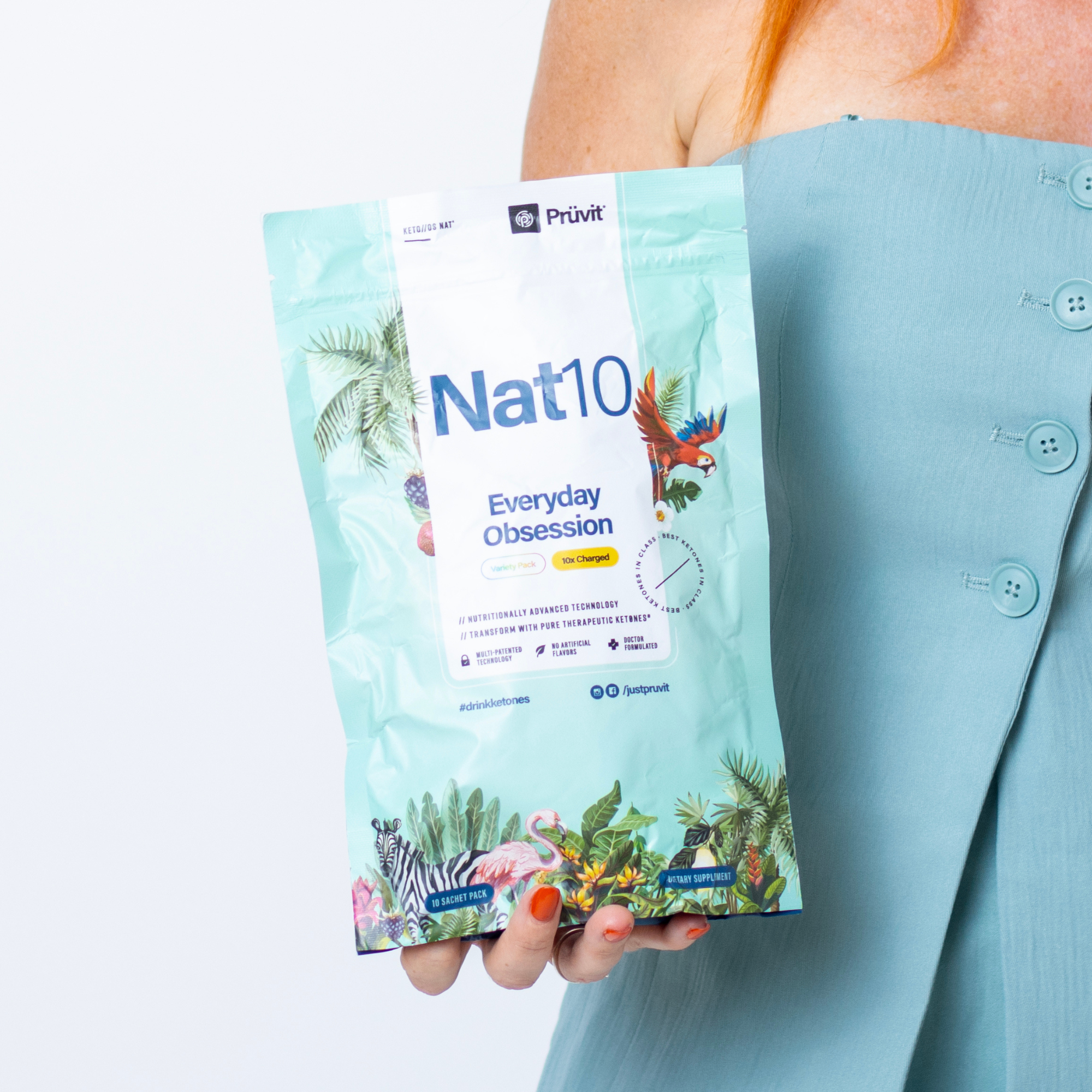 NAT10 – Pack Experimental (10 Saquetas) | Energia, Foco e Detox