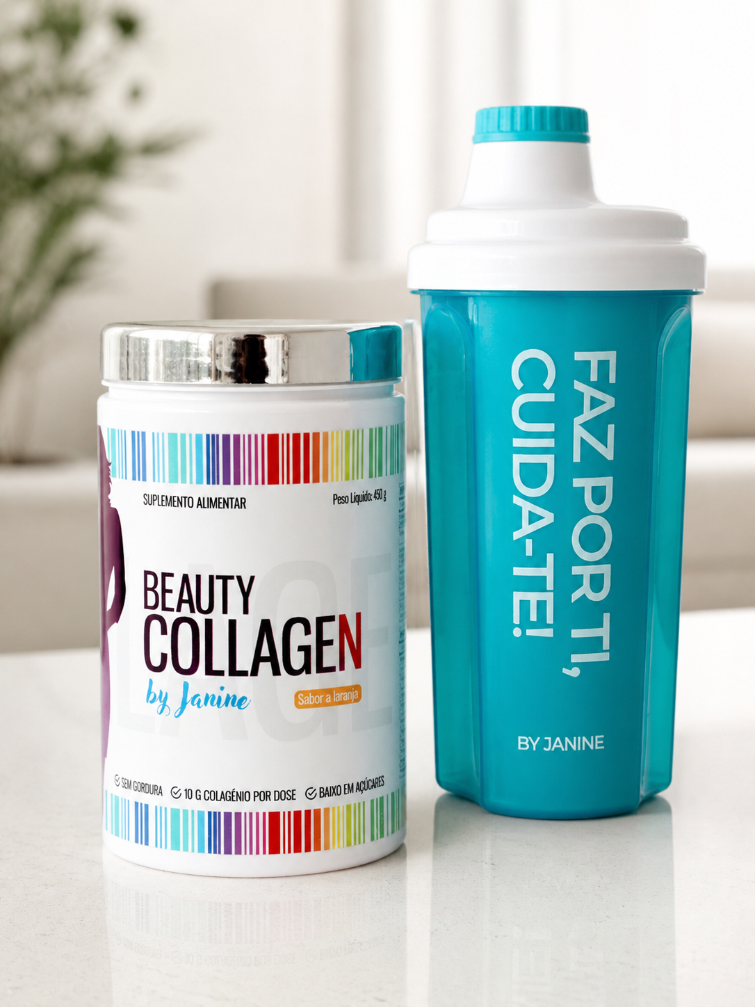 Kit Beleza: Colagénio + Shaker
